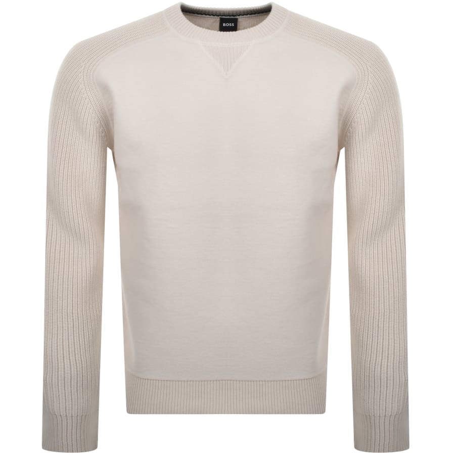 Off white knit jumper online